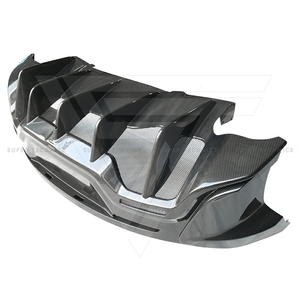 Pare-chocs arrière style 600LT en fibre de carbone pour McLaren 540C 570S 570GT 2015-2018 - Product Image 4