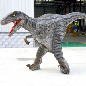 Costume de dinosaure réaliste fait main de haute qualité <span class=keywords><strong>Jurassic</strong></span> <span class=keywords><strong>World</strong></span> avec jambes cachées pour l'aventure - Product Image 1