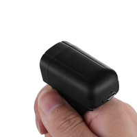 휴대용 미니 BT 무선 핑거 바코드 스캐너 웨어러블 링 1D 레이저 2D QR 바코드 리더 USB 유료 화면 스캔
