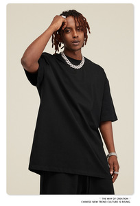 Camiseta con Logotipo Personalizado, Bordado 3D, Bordado en Chenilla, Estilo Casual Urbano, de Alta Calidad, para Hombre - Product Image 6