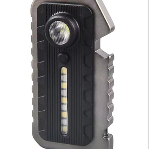 Dual <b>Light</b> Sources EDC Flashlight USB Rechargeable Keychain <b>Light</b> with COB Side <b>Light</b> Emergency <b>Window</b> Breaker Bottle Opener - Product Image 1