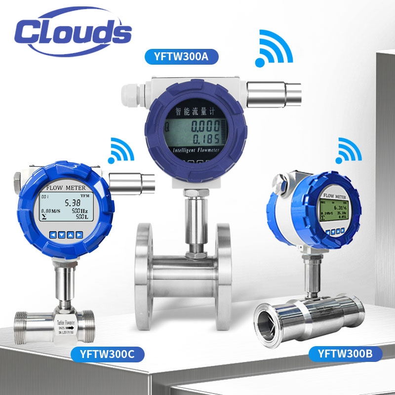 Serie di misuratori di portata a turbina liquida senza fili