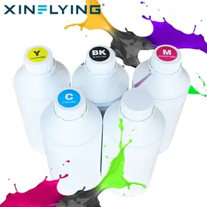 Tinta de revestimento têxtil barata para impressora de tecido de camisetas e camisetas, tinta W C M Y Dtf, entrega DTF dos EUA, XinFlying