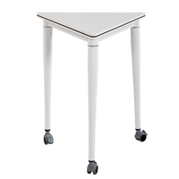 Tables de bureau et de salle de classe intelligentes modulables en forme de triangle, trapèze et polygone, design épuré