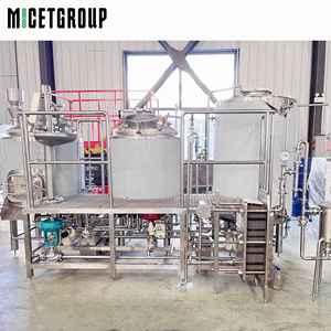 Linea di apparecchiature di amministrazione 400L impianto chiavi in mano progetto chiavi in mano linea di produzione di lievito sistema automatizzato di produzione della birra - Product Image 3