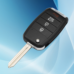 Coque de clé de remplacement pour voiture <span class=keywords><strong>SUV</strong></span> noire d'usine SD 3+1 boutons pour <span class=keywords><strong>Hundai</strong></span> Kia, télécommande de voiture, étui pour clé - Product Image 5