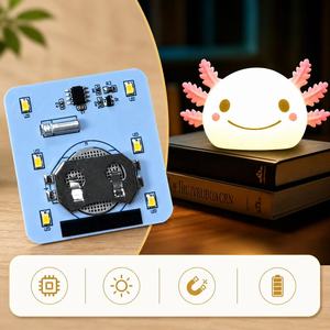 Tap Vibration <b>Sensor</b> <b>Light</b> <b>Switch</b> PCBA Control Board LED Strip Lamp Controller for Hotel Room Office Display OEM ODM - Product Image 2