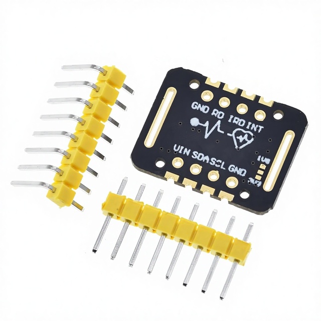MAX30102 Heart Rate Meter Blood Oxygen Sensor Module Wrist Pulse Heartbeat Detection Electronic Development Board