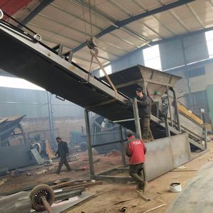 Crible <span class=keywords><strong>rotatif</strong></span> portable à haut rendement pour installation mobile de criblage de sable de construction - Product Image 3