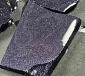 Wholesale Natural Blue Purple Goldstone slab Rough Unpolished Slabs Blue Sandstone - Product Image 3