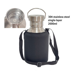 <b>2</b> <b>litre</b> <b>stainless</b> <b>steel</b> <b>water</b> <b>bottle</b> Leak-proof Metal lid Large capacity Single-wall metal <b>water</b> <b>bottle</b> <b>stainless</b> <b>steel</b> - Product Image 2