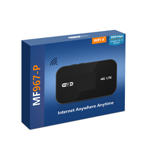 เราเตอร์พกพา MF967P Wifi De Poche WiFi6 300Mbps 4g รองรับซิมการ์ด พร้อมปุ่ม WPS  โหมด AP  พอร์ต Type-C  สำหรับการเดินทาง - Product Image 4