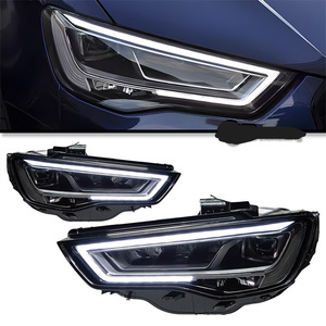 Veidt per <span class=keywords><strong>Audi</strong></span> <span class=keywords><strong>A3</strong></span> 2013-2020, Gruppo Fari Modificato con Luci Diurne a <span class=keywords><strong>LED</strong></span>, da Vecchio a Nuovo Modello S3/RS3 - Product Image 3
