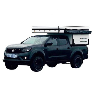 Camper de toit coulissant moderne pour pick-up 4x4, boîte de rangement intégrée, couleur personnalisable, 4 personnes, étanche, pour camping modifié - Product Image 1