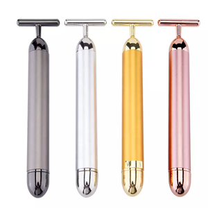 Soins de la peau et outils populaires 2026, barre de beauté énergétique en or 24 carats en forme de T, ensemble de masseur facial anti-âge pour femmes - Product Image 2