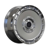 Jantes forgées tout-terrain polies 8 trous 20-26 pouces 6x139.7 concaves profondes pour SUV 4x4