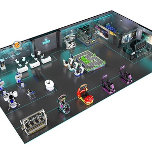 Sala realtà virtuale 9D VR parco a tema One Stop VR giochi di realtà virtuale simulatore di macchina Vr gioco simulatore per bambini - Product Image 1