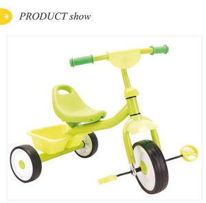 2 ila 4 yıl EN71 sertifikalı <span class=keywords><strong>3</strong></span> tekerlekli çocuklar için plastik üç tekerlekli bisiklet açık sürüş - Product Image 3