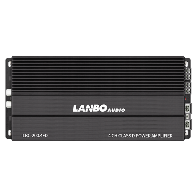 Wholesale Lanbo 200W*4 4CH Car Amplifier Class D High Power Universal Mini Audio System