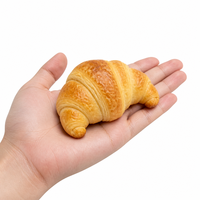 Jouet Squishy Croissant à Remontée Lente, Balle Anti-Stress Réaliste en Forme de Croissant, Jouet Sensoriel Doux pour Enfants et Adultes, Idéal pour le Bureau