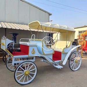 Carruaje de Caballos de Madera para Turismo en EE. UU. / Carruaje de Caballos para Bodas / Carruaje Clásico de Caballos para Turismo - Product Image 2