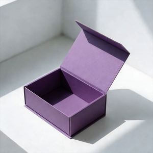 Custom Luxury High-End Heavy-Duty Book Shaped <b>Gift</b> <b>Box</b> Rigid Paperboard Matt Lamination Embossing Magnetic Sponge Liner - Product Image 2