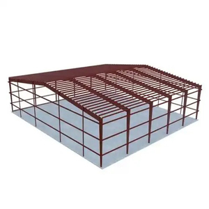 Atelier préfabriqué en structure métallique, entrepôt industriel, bâtiment professionnel avec un grand espace au sol, conception gratuite - Product Image 6