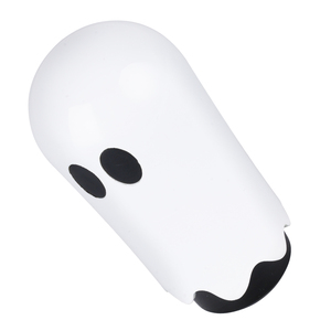 ABS+aluminum Alloy White Glowing Ghost <b>Gear</b> Head - Product Image 1