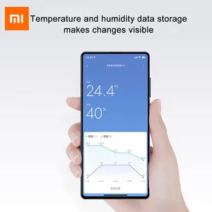 Xiaomi الذكية الرقمية ميزان الحرارة 2 مستشعر درجة الحرارة والرطوبة مقياس الرطوبة LCD شاشة مي درجة الحرارة و جهاز مراقبة الرطوبة 2