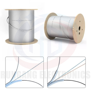 Rg 2 lõi duy nhất-chế độ sợi <span class=keywords><strong>c</strong></span>áp quang với 2 song song FRP FTTH gjxh THẢ 1 lõi 2 lõi 4 lõi 3 thép thông tin liên lạ<span class=keywords><strong>c</strong></span> <span class=keywords><strong>C</strong></span>áp - Product Image 2