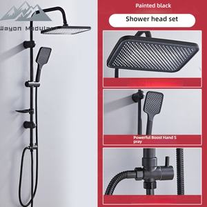 <span class=keywords><strong>Colonne</strong></span> <span class=keywords><strong>de</strong></span> <span class=keywords><strong>douche</strong></span> <span class=keywords><strong>de</strong></span> luxe Wayon avec pommeau <span class=keywords><strong>de</strong></span> <span class=keywords><strong>douche</strong></span> pluie, douchette à main et robinet en <span class=keywords><strong>cuivre</strong></span> - Product Image 6