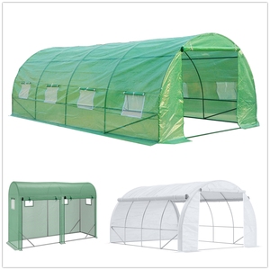 Tente de culture de plantes en serre extérieure Serre de jardin pour la maison Tunnel de polytunnel Promenade dans la serre - Product Image 1