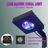 SKYNUO LG40 Lumière LED Corail 4 Canaux Spectre Complet Bluetooth Modèle Lever & Coucher du Soleil pour Petits Aquariums