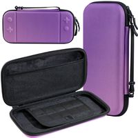 Nouvelle coque de protection rigide imperméable en EVA avec dégradé de couleurs personnalisé, fermeture à glissière pour console de jeu DS