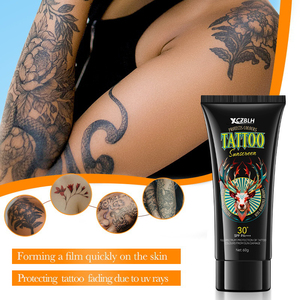 <span class=keywords><strong>Crema</strong></span> Solare Organica per Tatuaggi SPF <span class=keywords><strong>30</strong></span> OEM/ODM, Protegge i Colori del Tatuaggio e Previene i Danni Solari - Product Image 4