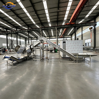 Machine de mélange automatique à 4 têtes octogonales pour l'égalisation et la distribution des assaisonnements dans la ligne de production de chips de pommes de terre