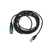 Cable USB a RJ48 de 12V personalizado para lector de código de barras y máquina POS