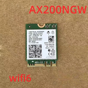 Ban đầu ax200ngw 02hk704 02hk705 M.2 2230 <span class=keywords><strong>Card</strong></span> không dây NGFF Wi-Fi 6 ax200 <span class=keywords><strong>Card</strong></span> mạng BT 5.2 băng tần kép 2.4G/5GHz 802.11ac/AX - Product Image 2