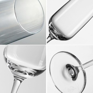 Hôtel de gobelet de vin rouge sans tige de galvanoplastie de verre de cristal européen de haute qualité pour la flûte de verre de Champagne en forme de <span class=keywords><strong>tulipe</strong></span> - Product Image 4