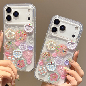 Cover fai da te per <span class=keywords><strong>iPhone</strong></span> 17 Pro Max con fiori, <span class=keywords><strong>cuori</strong></span> e farfalle, in PC rigido e TPU, per <span class=keywords><strong>iPhone</strong></span> 17, 16, 15, 14 LN115 - Product Image 3