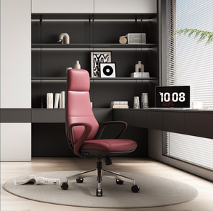 Ergonomic Office Chair Modern Popular Home Furniture Leather Ergonomic Office Chair For Study Private Library