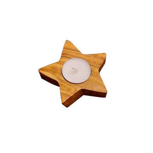 Wooden Star Shape <strong>Tealight</strong> Candle <strong>Holder</strong> - Product Image 3