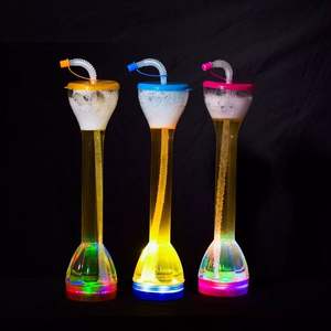 Vasos de Plástico para Fiestas con Luces LED, Botella de Plástico para Bebidas, Ideal para Navidad, Halloween y Fiestas de Té en Bares - Product Image 3