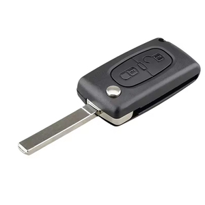 2 nút từ xa lật vỏ chìa khóa cho Peugeot 107 207 307 307S 308 407 607 <span class=keywords><strong>Citroen</strong></span> C2 C3 <span class=keywords><strong>C4</strong></span> C5 C6 C8 xsara <span class=keywords><strong>Picasso</strong></span> berlingo ce0536 - Product Image 5