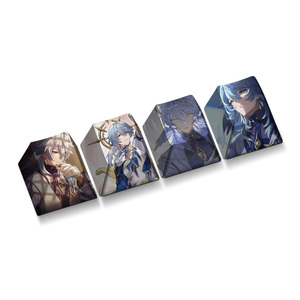 Tribios Mydeimos Agraea Sunday Aventurine <span class=keywords><strong>Herta</strong></span> Personnage d'anime Le périmètre peut être personnalisé avec un capuchon de touche R4 Cherry résistant à la lumière - Product Image 6