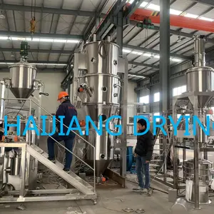 Línea de producción completa para máquinas de fabricación de gránulos en polvo RMG Fbd