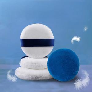 Meilleure vente Fond de teint flocage personnalisé coton velours bouffée coussin d'air cosmétique poudre libre moelleux ruban cosmétique bouffées - Product Image 2