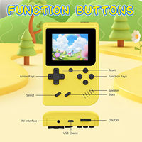 JSGAMING Vente Flash Super Console de Jeu Portable Rétro Mini avec 400-500 Jeux Classiques de l'Enfance