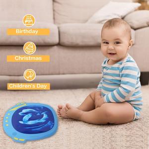 Tableau de <span class=keywords><strong>dessin</strong></span> portable en gel réutilisable, tapis d'art sans désordre, tableau musical à effets lumineux RGB 12 couleurs, jouets de <span class=keywords><strong>dessin</strong></span> pour enfants de 5 à 7 ans - Product Image 4