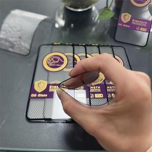 Protector de pantalla de vidrio templado ESD Anti-Shock HD para <span class=keywords><strong>iPhone</strong></span> 12 PRO MAX Premium Cover para máxima protección - Product Image 4